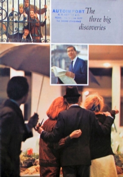 Opel Kapitaen Admiral Modelprogram 1964 "The three big discoveries" Carbrochure (4699)